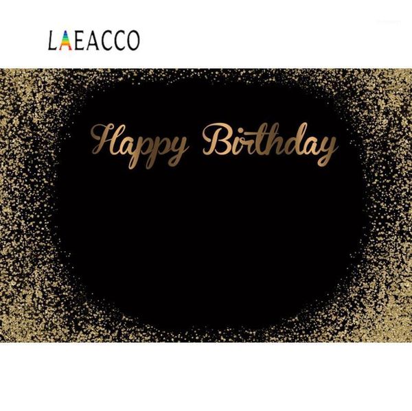

background material laeacco baby birthday party dark gold polka dots child portrait po backdrops pography pocall studio1