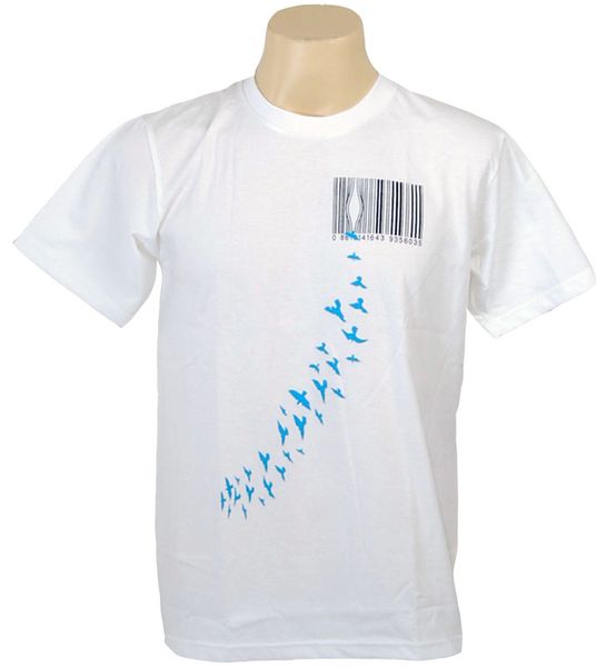 

sport 2019 new men's bird om from barcode cage banksy street art style t-shirt man graffiti m summer fashion