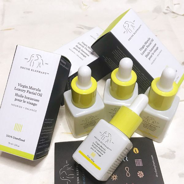 

skincare drunk elephant luxury facial oil 15ml dhl foundation primer