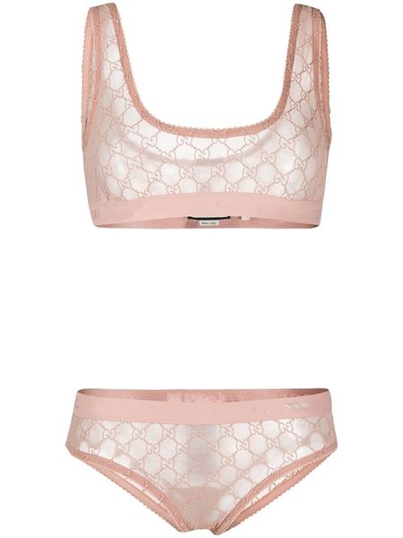 

women no trace jacquard knickers bras sets girl cool fashion brand deep v gold letter print gather stripes elastic underwear set, Red;black