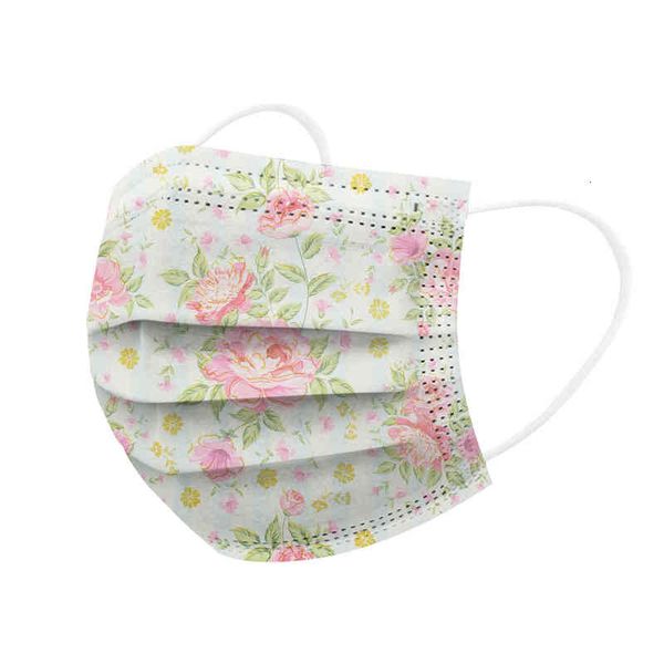 

mask mother's day mask cartoon flower printed