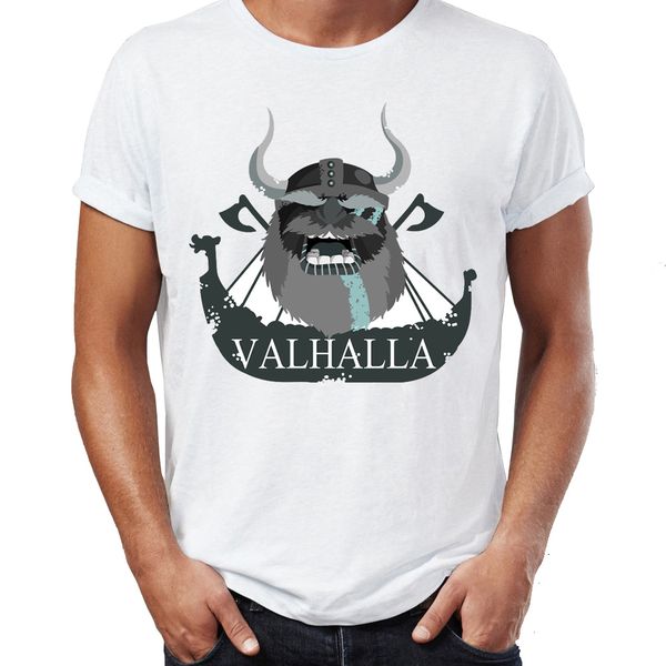 

мужская футболка викинги valhalla badass tee спорта толстовка с капюшоном толстовка