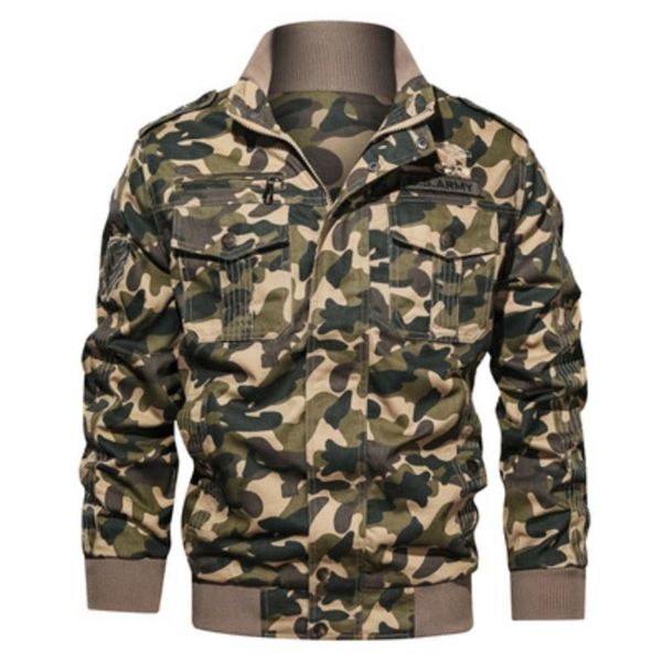 

outdoor jackets&hoodies autumn mens army hunting tactical flight jacket men cotton windbreaker camouflage bomber jackets plus size 6xl, Blue;black