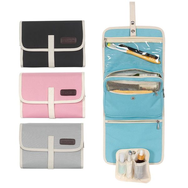 

storage bags smelov women travel organizer large capacity cosmetic bag waterproof make up men bathroom toiletry washing