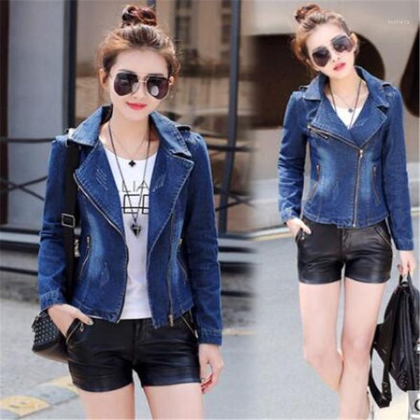 

2019 new denim jacket women jeans basic jacket coat hooded outwear slim short warm overcoats jeans denim female jackets cm1181, Black;brown