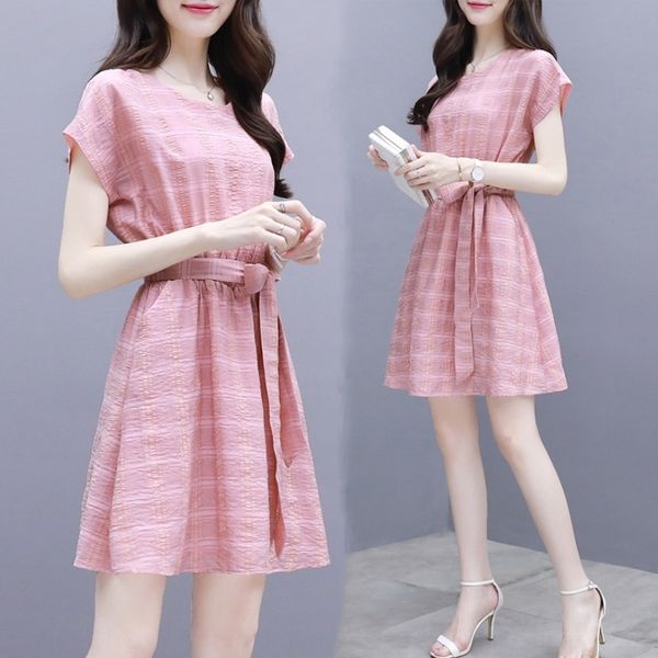 

wypu0 стиль платье 2020 новый французский плед platycodon платье шифон юбка темперамент талии тонкий шифон закрытия юбка женский ся cj81o, Black;gray