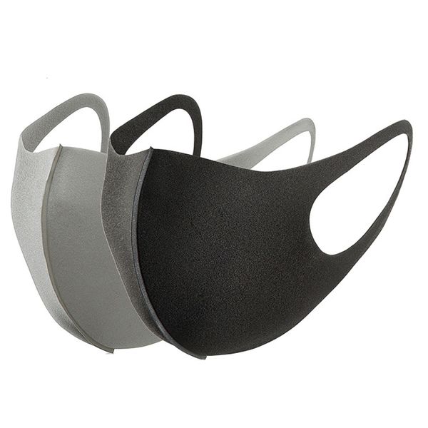 

cotton black winter breathing mask anti-dust soft earloop mouth face cover unisex