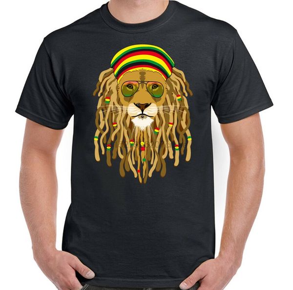 

dreadlock lion with shades mens funny reggae t-shirt bob marley rasta jamaica(1) sport hooded sweatshirt hoodie