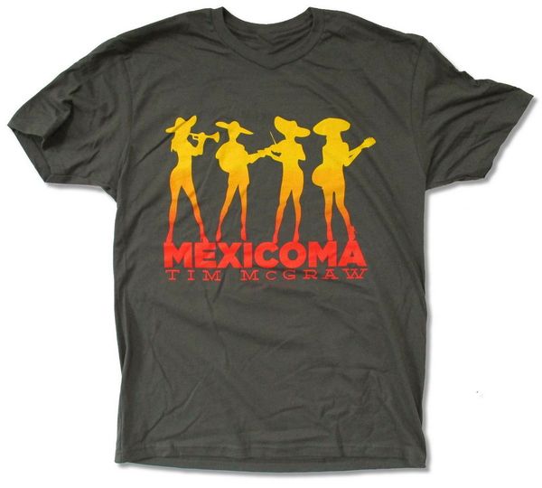 

tim mcgraw mexicoma grey t-shirt new official country cotton printed plus size tee shirt sport hooded sweatshirt hoodie