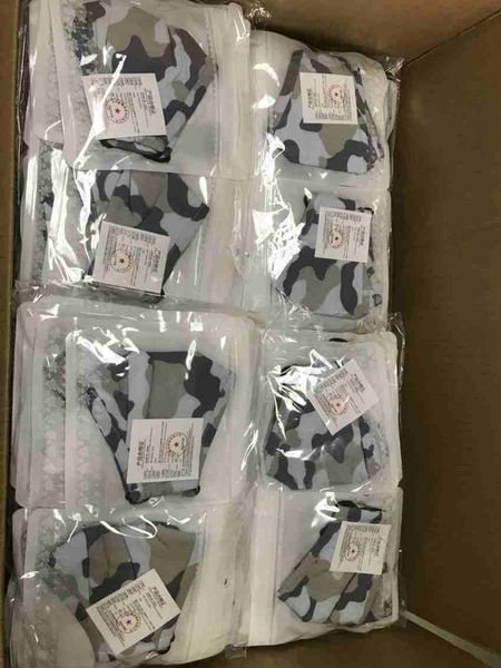 

anti dust and kids pm2.5 camouflage protective cotton washable reusable face mask zza2433 79qd#