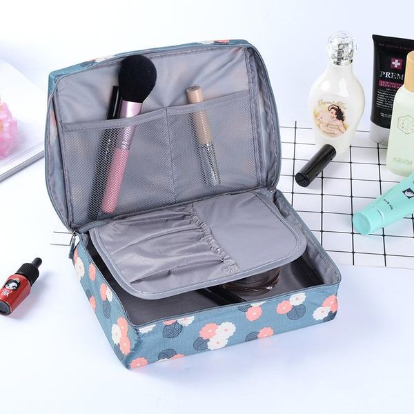 

multifunction travel cosmetic bag women makeup bags toiletries organizer waterproof female storage make up cases &