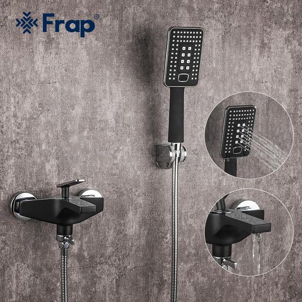 

frap латунь ванной душ набор настенный смеситель для душа ванна ванна воды смесителя горячей и холодной воды f3257 sqcdez home003