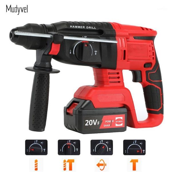 

cordless impact drill 20v power tools brushless motor hammer pick snowfield drilling machine rotary tool screwdriver electric1