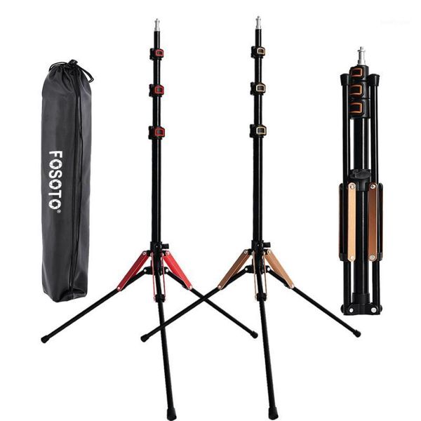 

lighting & studio accessories fusitu ft-195 2m led folding light stand 1/4 screw tripod for po pographic softbox video flash umbrellas1