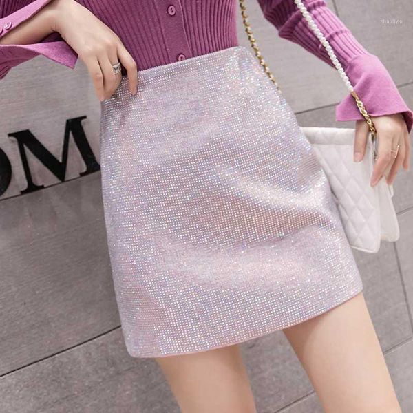 

womens gold silver black sequined mini skirts bodycon pencil skirt short wrap skirt for office lady party girl plus size xl1