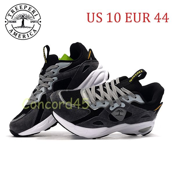 

treeperi fashion chunky 6.0 soft sole running shoes black obsidian us 10 eur 44 for men trainers