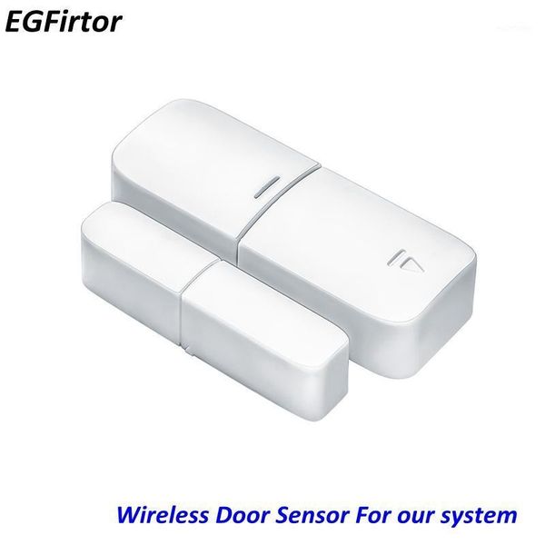 

1pairs security 433mhz wireless magnetic contact sensor door window sensor detector with sticker for our burglar alarm kits1