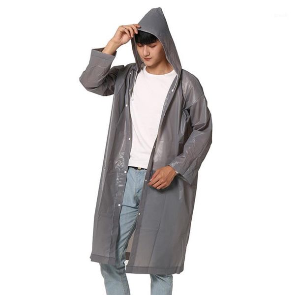 

outdoor t-shirts desert child raincoat fishing waterproof eva men women girls boys rainwear for hiking camping travel1, Gray;blue