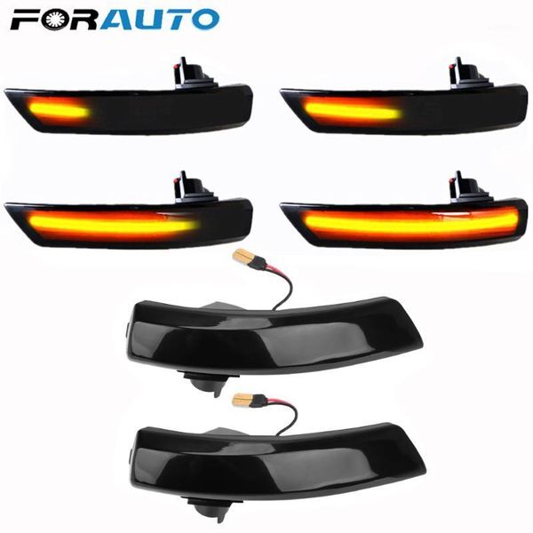 

2pcs dynamic turn signal light led side wing rearview mirror indicator blinker light for focus 2 3 2 3 mondeo1