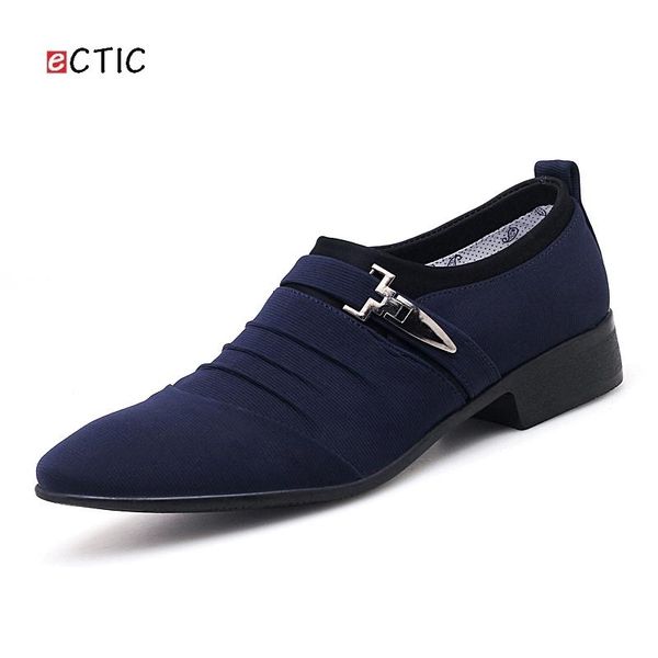 

ectic big size 45 46 47 office business shoes gentlemen men formal monk shoes pointed toe oxford for male dress footwear, Black