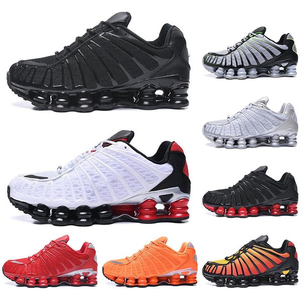 

tl running shoes for men women triple black metallic gold shock classic walking shoes outdoor breathable sports sneakers mens trainer