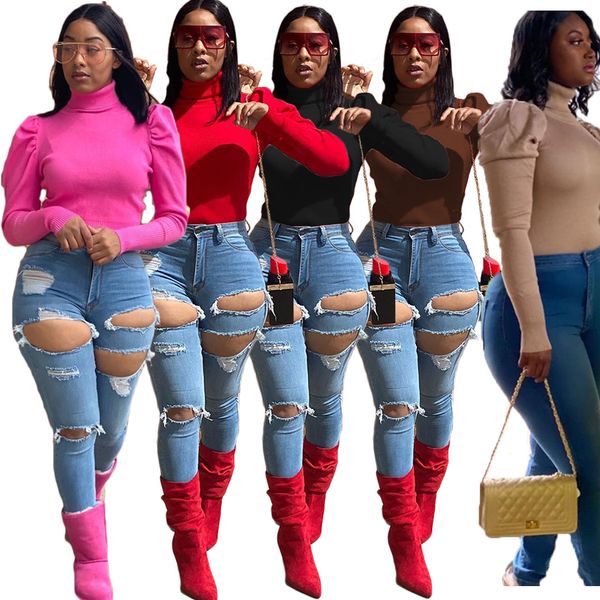 

2020 new half high collar bottoming coat t-shirt women's long sleeve korean medium length solid color slim fitting t-shirt for women, White;black