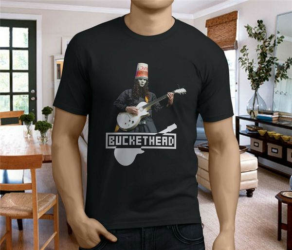 

new popular buckethead american guitarist mens black s 3xl gift funny hoodie designers t shirts sweatshirt