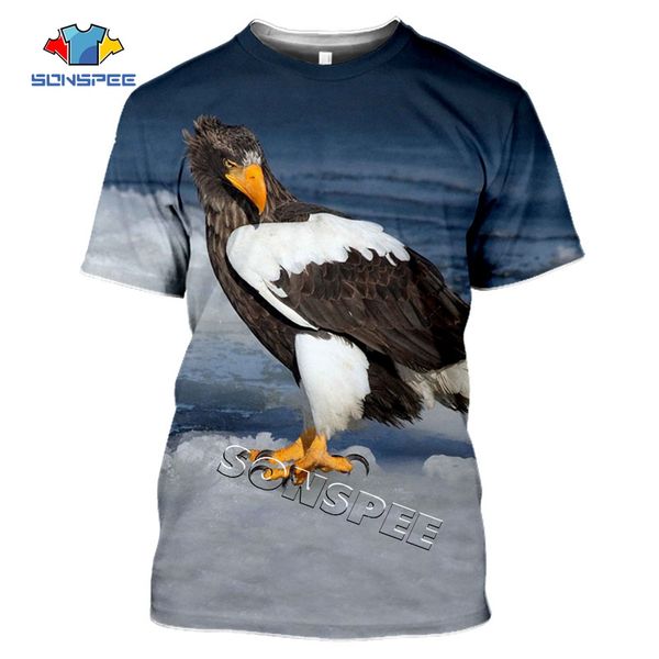 

falcon clothing animal eagle summer men hawk 3d print shirts graphic hippie kawaii men clothing