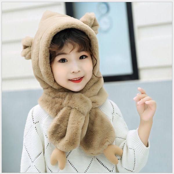 2021 nuovo autunno inverno neonati maschi ragazze cappelli sciarpa bambini carini cappello caldo sciarpe cappelli per bambini berretti per bambini