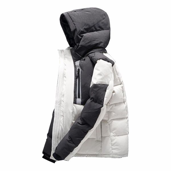 

2020 the men winter down jackets outdoor keep warm fashion casual cold warm thick down jacket menshelves again, Black