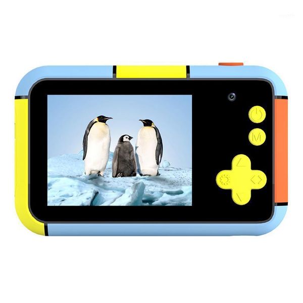 

digital cameras children's mini camera 2.4 inch ful hd screen dual lens toy holiday po video christmas gift toy1