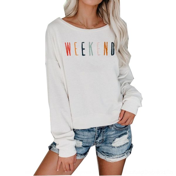 

3dy1p 2020 autumn new printed casual slim women's 2020 autumn new printed casual sweater pulloversweater 4x9d slim women's pullove, Black