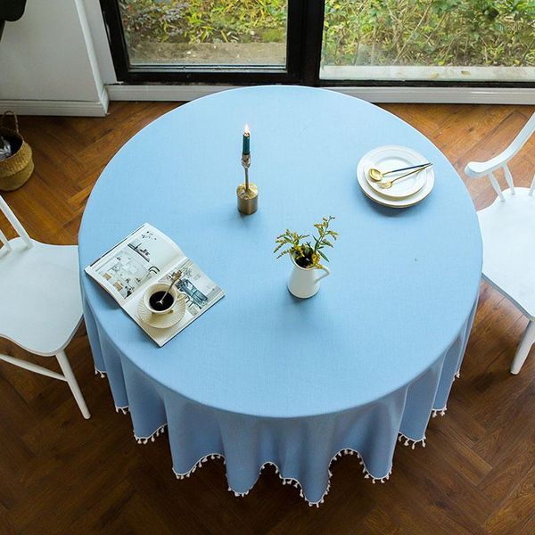 

table cloth waterproof round printed tablecloths custom rural style decoration cover el supplies kitchen cover1