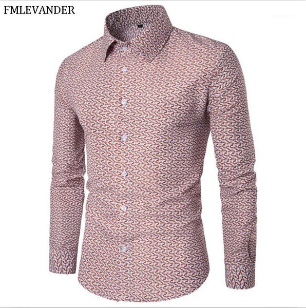 

new arrival men's casual shirt male clothing long sleeved print cotton shirt comfortable men shirts ~drop shipping1, White;black