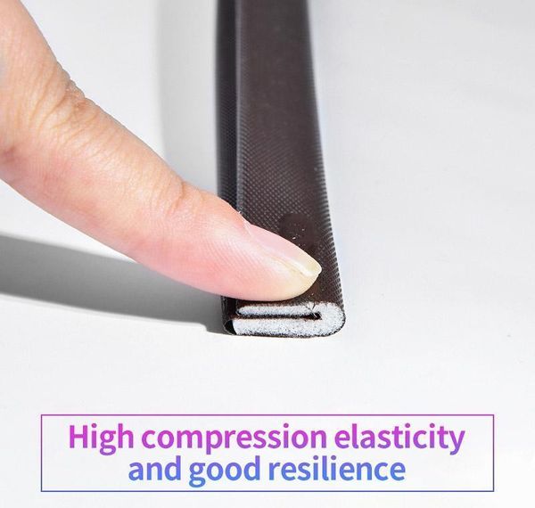 

pu foam sound proof door strip self adhesive v type sealing strip weather stripping door seal strip fo bbyqyl bde_luck