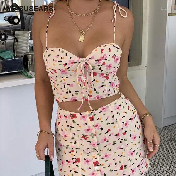 

vintage mini skirts womens high waist skirt floral pink skirt for women button up cute skirts woman satin kawaii summer1, Black