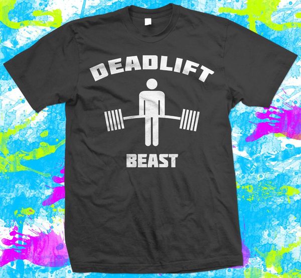 

deadlift beast gym weightlifting powerlifting deadlifting new short sleeves male design hooded sweatshirt hoodie men t shirt
