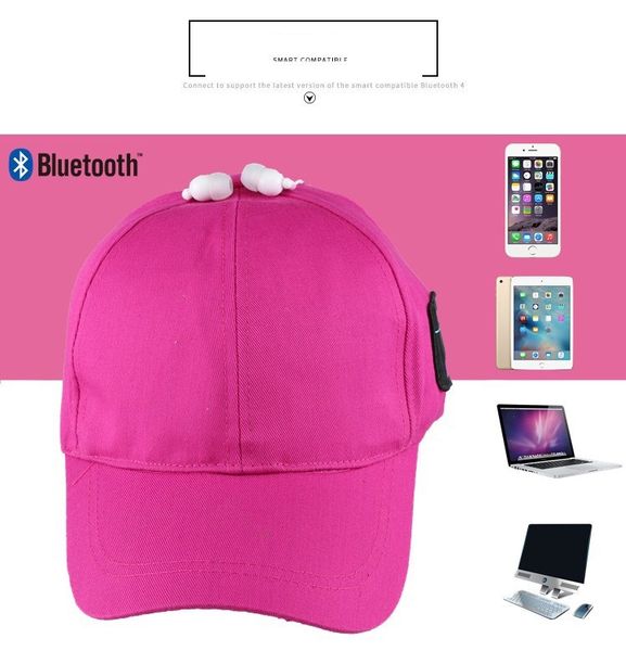 Cuffie senza fili Bluetooth 5.0 Auricolare Sport Music Cap Outdoor Leisure Chiamata in vivavoce Cappello da baseball Auricolare per cellulare Nuovo