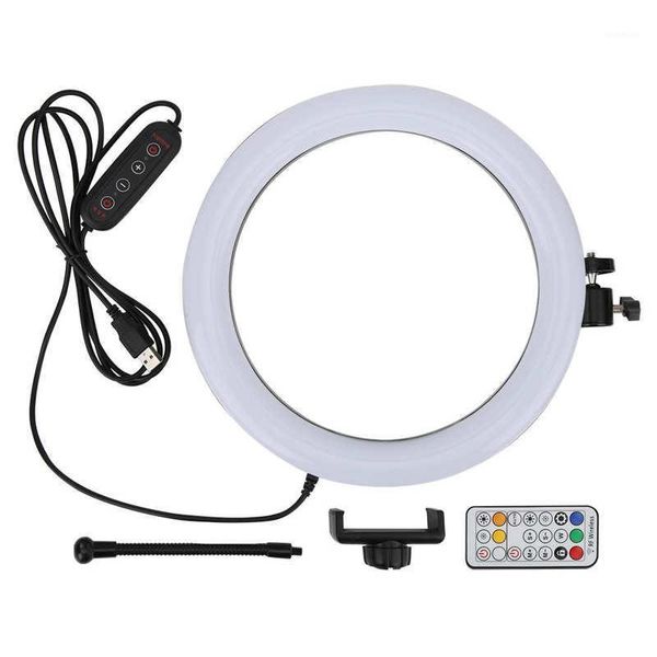 

flash heads deskselfie fill light 10" 26cm led ring rgb for live with remote control metal type1