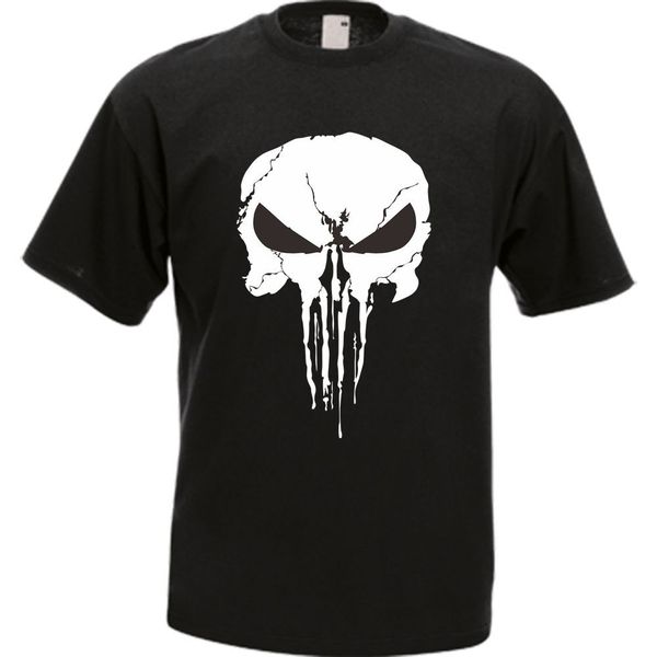 

sport the punisher frank skull inspired men's fashion 2019 summer new brand100% cotton t-shirt printing cotton t-shirts