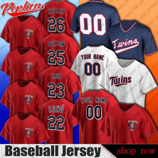 

minnesota baseball twins jersey nelson cruz max kepler jerseys byron buxton eddie rosario jersey miguel sano josh donaldson jerseys, Blue;black