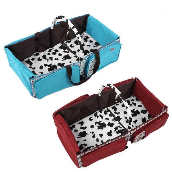 

baby cribs portable mummy bag folding bed multi-function foldable travel sleeping with mosquito net1