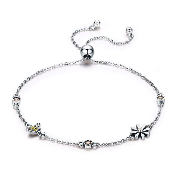 

charm bracelets lvb1 stainless steel chain bangles for woman gold color link miyuki femme beads bracelet mm, Golden;silver