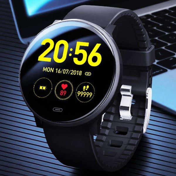 

intelligent round waterproof exercise watch, heart rate and sleep monitoring v15c