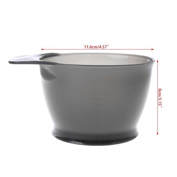 

700ml coloring mixing dye bowl diy hair styling tool salon color hairdressing 700ml jlluvt, Silver