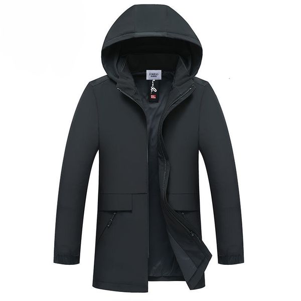 

jacket 2021 spring and autumn new middle aged casual hooded coat father men's windbreaker medium length, Tan;black