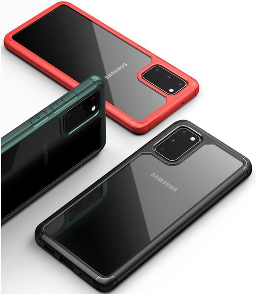 

for samsung galaxy s20 plus ultra note 20 defender rugged bumper clear hard back phone case shockproof armor protective cover