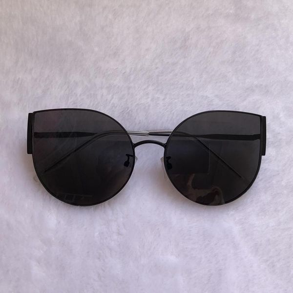 

sunglasses 2021 women classic cat eye fashion lady unique cool sun glasses female retro brand designer chameleon, White;black