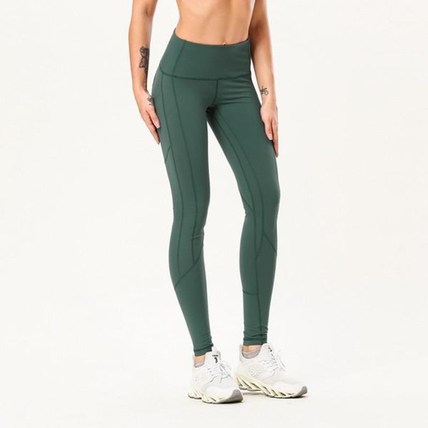

high waist solid color gym yoga pants1, White;red