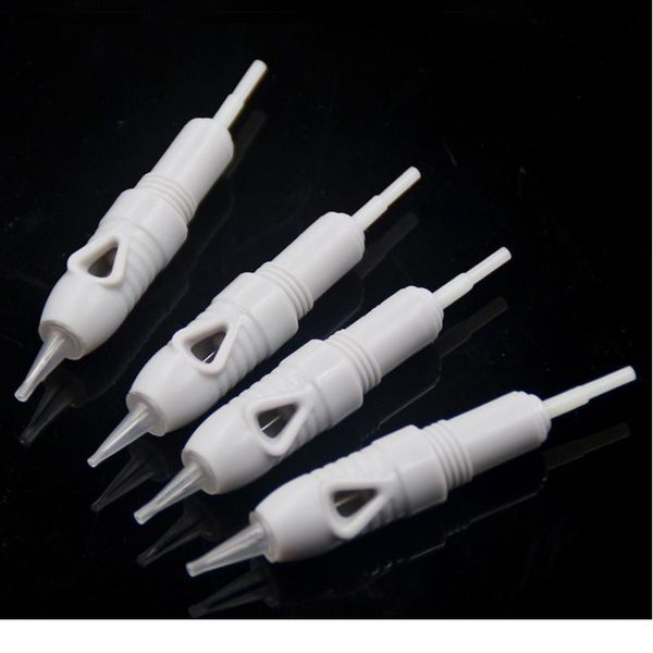 

tattoo cartridge needles 1dr/1r/3r/5r/5f/7f spiral mouth disposable sterilized for permanent makeup tips eyebrow lip tattoo jllpbf